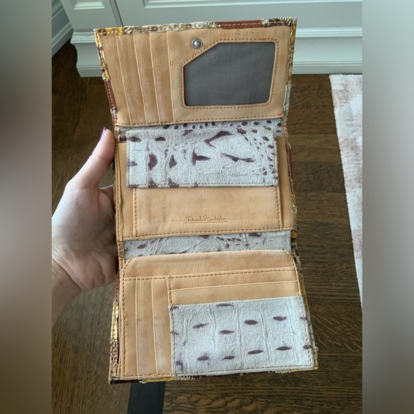 Vintage RENATO BALESTRA Italia Women’s Leather Exotic Skin Medium Wallet Unisex - Picture 9 of 14